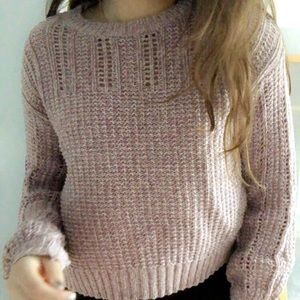 Pink sweater
